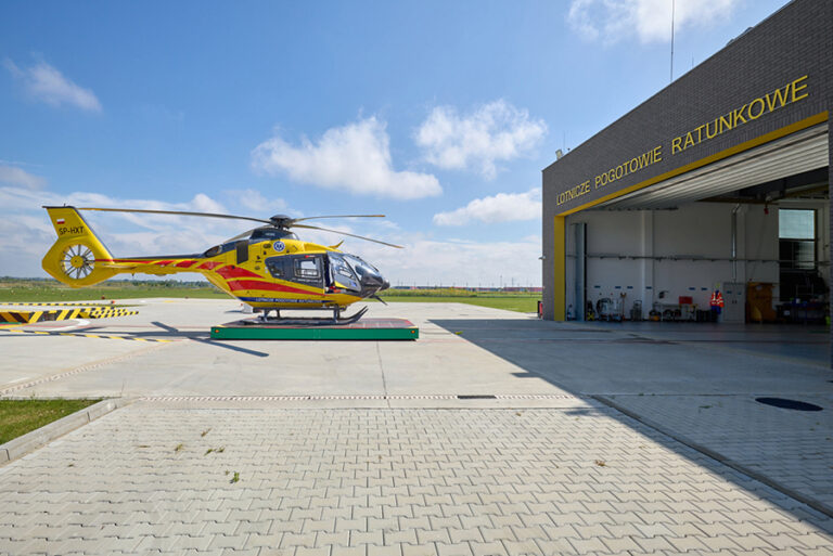 BAZA ŚMIGŁOWCOWA SŁUŻBY RATOWNICTWA MEDYCZNEGO (HEMS) W KOKOTOWIE